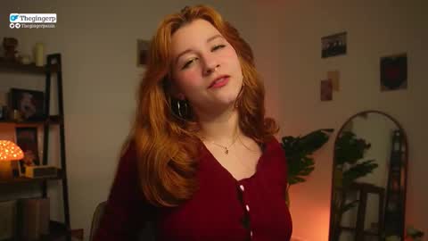 Snapshot of thegingerp chatting on 02/17/26, 09:32 Streaming mostly at online show from 02/17/26, 09:32