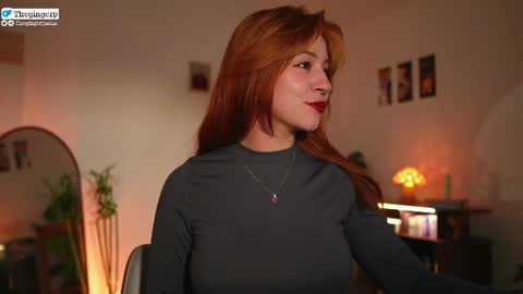 Snapshot of thegingerp chatting on 07/17/26, 10:36 Streaming mostly at online show from 07/17/26, 10:36