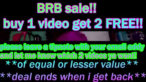 Ana Adrenal  online show from 10/29/25, 06:04