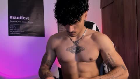 Snapshot of thomas_fit1 chatting on 02/16/26, 02:18 Thomas 3 JUST STAY AND BE MY LAST LOVE online show from 02/16/26, 02:18