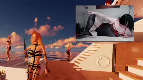 Snapshot of toy_for_mistress_tina chatting on 04/24/26, 05:48 tina commands slave online show from 04/24/26, 05:48