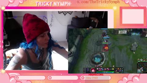 Snapshot of tricky_nymph chatting on 11/01/25, 07:05 Cassie online show from 11/01/25, 07:05