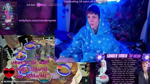 Snapshot of tricky_nymph chatting on 03/01/26, 11:29 Cassie online show from 03/01/26, 11:29