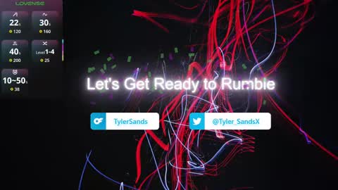 Snapshot of tylersands chatting on 10/26/25, 02:45 Tyler Sands online show from 10/26/25, 02:45