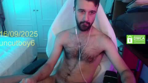 Snapshot of uncutboy6 chatting on 09/16/25, 07:09 Uncut online show from 09/16/25, 07:09