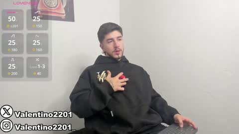 Snapshot of valentino2201 chatting on 03/01/25, 01:11 valentino online show from 03/01/25, 01:11