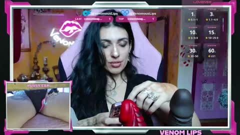 VenomLips online show from 09/12/25, 01:44