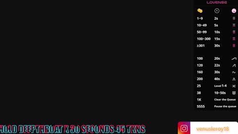 Venus online show from 01/09/25, 11:56