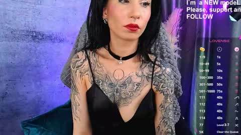 Lady or Goddess Vespera online show from 11/16/25, 08:36