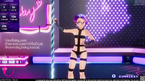 Vex Ruby online show from 02/07/25, 01:36