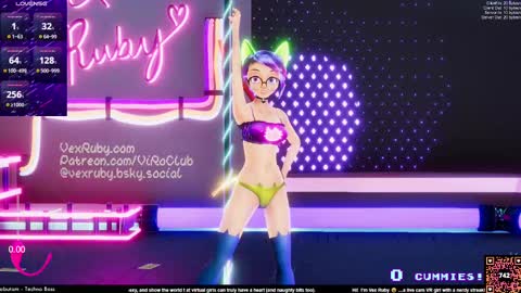 Vex Ruby online show from 02/23/25, 01:13