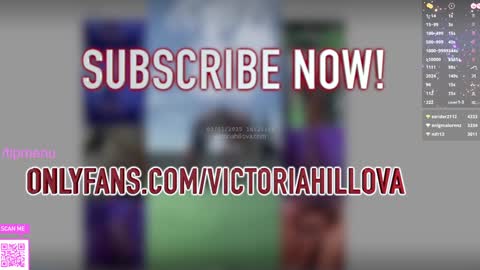 Victoria Hillova online show from 01/03/25, 03:22