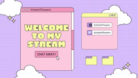 Violet Flowers online show from 12/30/24, 09:29