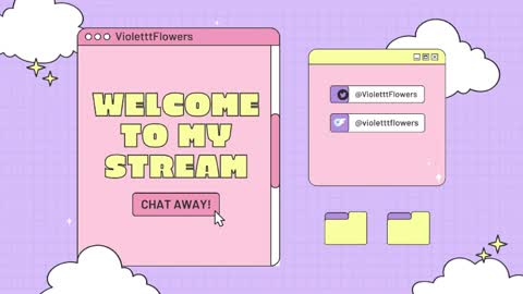 Snapshot of violetttflowers chatting on 03/29/26, 04:12 Violet Flowers online show from 03/29/26, 04:12