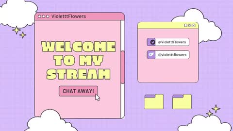 Violet Flowers online show from 07/16/26, 10:21