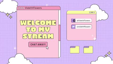 Violet Flowers online show from 07/20/26, 09:06