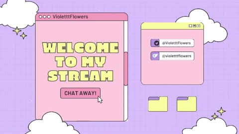 Violet Flowers online show from 07/26/26, 07:54