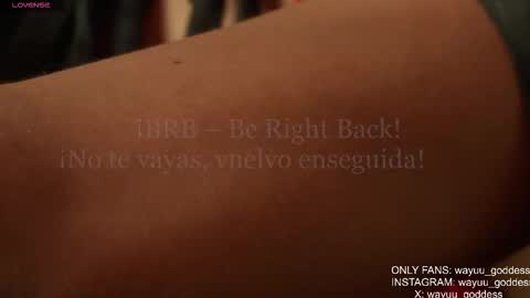 Snapshot of wayuu_goddess chatting on 11/05/25, 10:37 Wayuu Goddess 3 online show from 11/05/25, 10:37