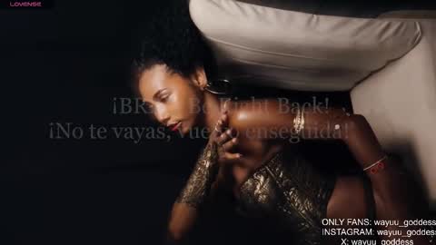 Snapshot of wayuu_goddess chatting on 11/22/25, 12:04 Wayuu Goddess 3 online show from 11/22/25, 12:04