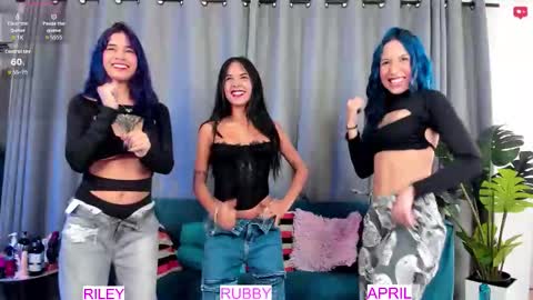 Snapshot of wetnaughtygirls chatting on 03/08/26, 10:02 MY TEAM RUBBYAPRILRILEY online show from 03/08/26, 10:02