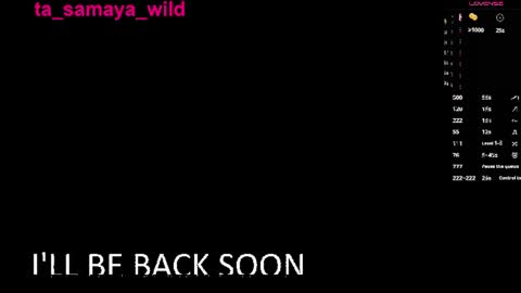 WILD-ANGEL777a online show from 07/30/26, 06:07