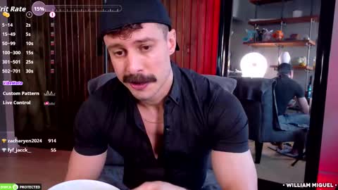 Snapshot of willyumx chatting on 03/10/26, 07:30 William Miguel online show from 03/10/26, 07:30