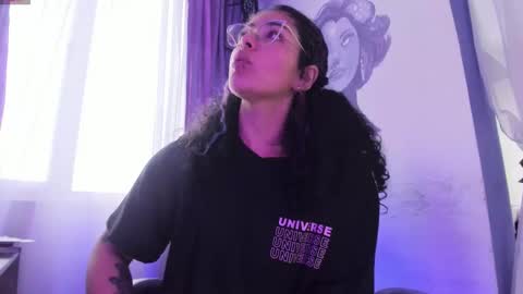 Snapshot of witchofhearts chatting on 11/23/25, 09:36 Luna Violeta A r t i s t online show from 11/23/25, 09:36