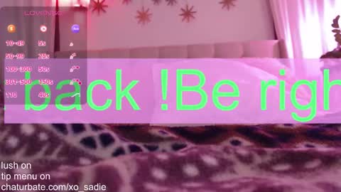 Xo Sadie online show from 11/09/25, 09:29