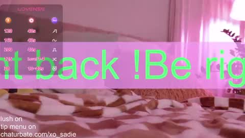 Snapshot of xo_sadie chatting on 06/23/26, 07:17 Xo Sadie online show from 06/23/26, 07:17