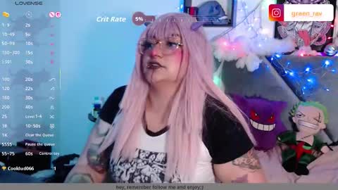 Snapshot of xxgreengoodxx chatting on 12/19/25, 01:01 xxgreengoodxx online show from 12/19/25, 01:01
