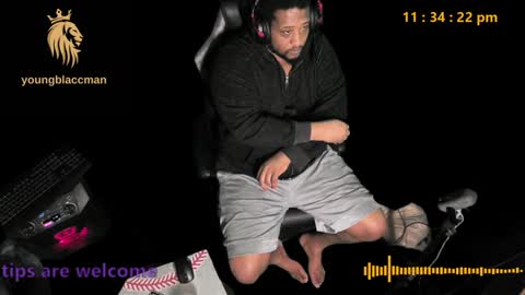 younblaccman6969 online show from 01/07/25, 05:33