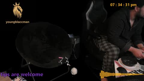 younblaccman6969 online show from 01/10/25, 01:32