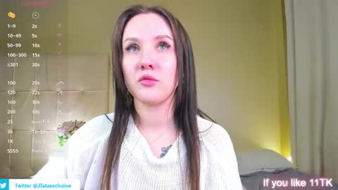Zlata  Mon Tue Thu Fri Sun Sa GMT 3 0000pm - 0600pm  online show from 03/11/25, 06:19