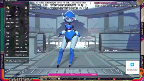 Snapshot of zonetron chatting on 01/07/26, 09:01 ZONE-tron online show from 01/07/26, 09:01
