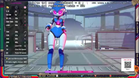 Snapshot of zonetron chatting on 02/13/26, 08:54 ZONE-tron online show from 02/13/26, 08:54