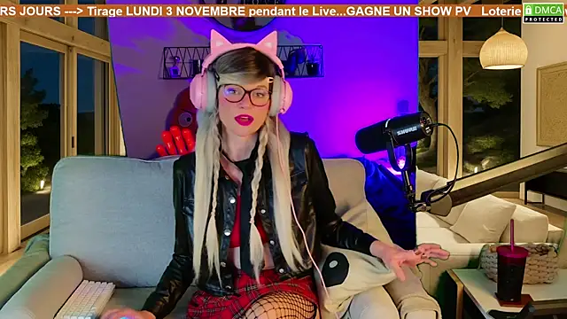 Kittychatte online show from 11/03/25, 09:05