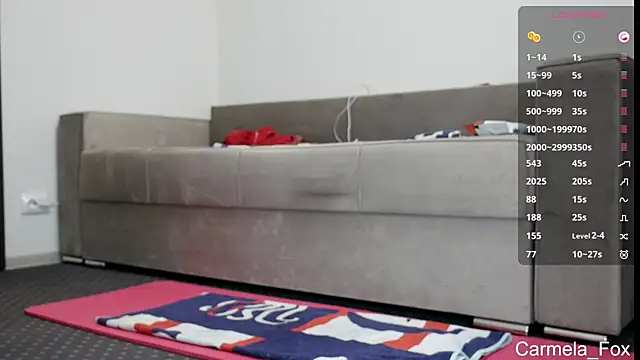 Carmela fox online show from 10/17/25, 08:28