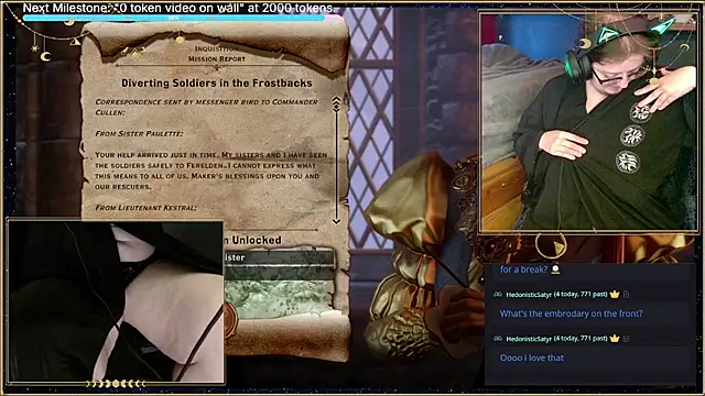 Snapshot of CryptidIndrid chatting on 01/25/25, 07:49 CryptidIndrid online show from 01/25/25, 07:49