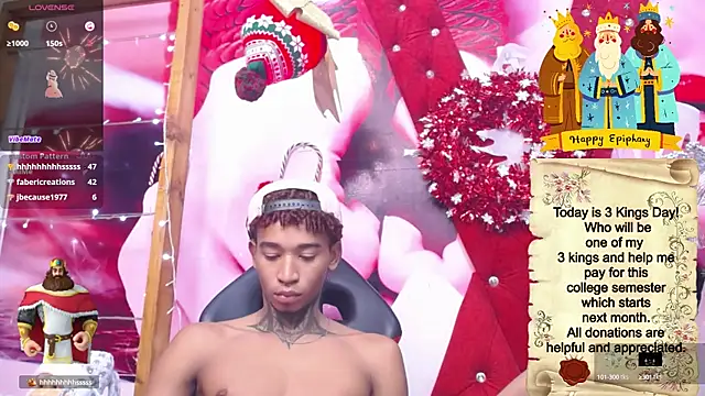 sexy blacks  online show from 01/06/25, 05:38