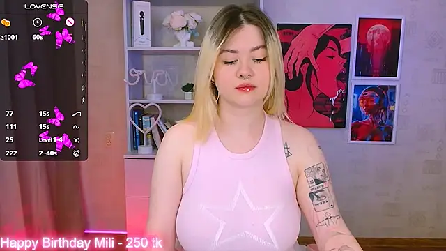 cutie mili online show from 01/24/25, 11:15