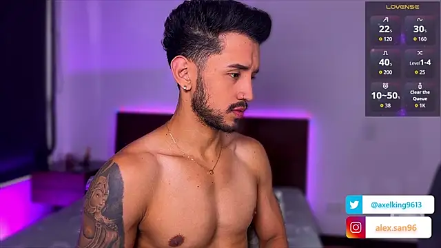 Snapshot of AxelKing1326 chatting on 10/19/25, 05:57 AxelKing1326 online show from 10/19/25, 05:57