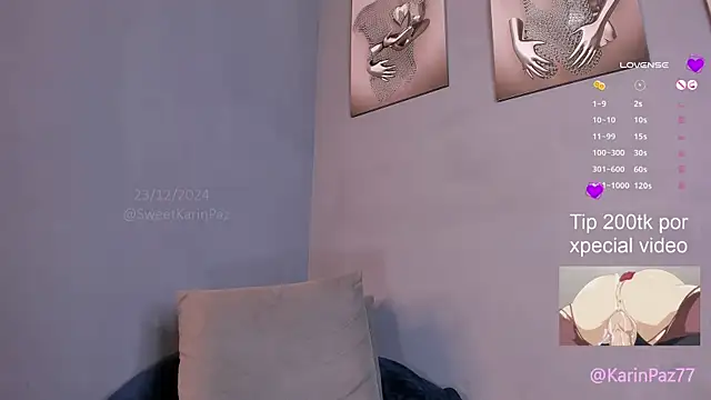 sweet karinpaz777 online show from 12/24/24, 12:33