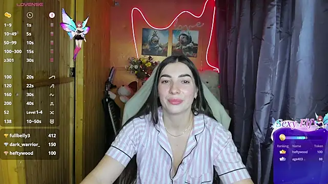 Fiery Brunette  online show from 01/01/25, 01:05