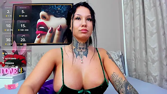 AngellBlackX online show from 12/31/24, 03:34