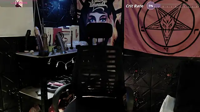 Evil Queen 666 online show from 05/16/26, 06:21