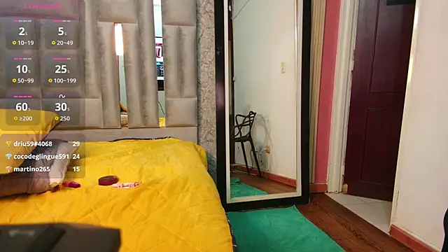 Snapshot of MiissBNasty chatting on 10/02/25, 03:35 MiissBNasty online show from 10/02/25, 03:35