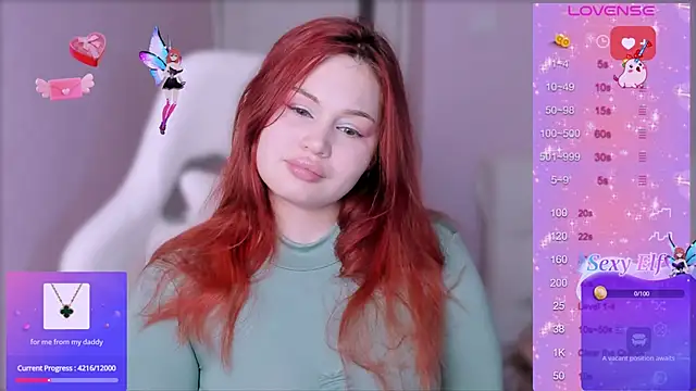 Snapshot of MissClarks chatting on 12/16/24, 03:11 MissClarks online show from 12/16/24, 03:11