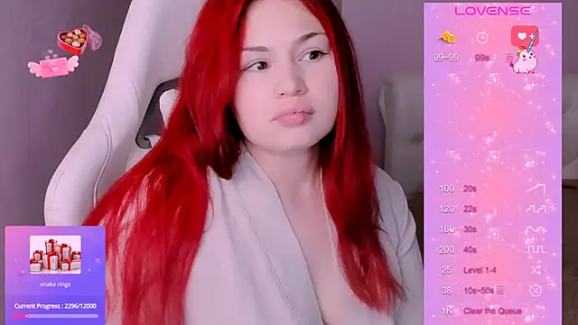 Snapshot of MissClarks chatting on 01/18/25, 02:23 MissClarks online show from 01/18/25, 02:23