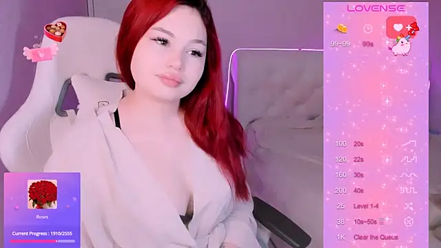 Snapshot of MissClarks chatting on 02/01/25, 10:05 MissClarks online show from 02/01/25, 10:05