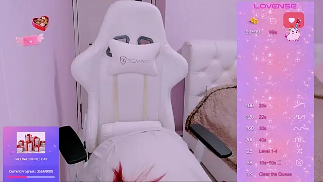 Snapshot of MissClarks chatting on 02/22/25, 01:57 MissClarks online show from 02/22/25, 01:57